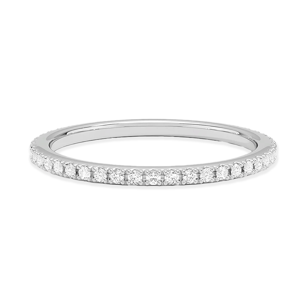 La Ronde® Diamond Eternity Band 14K White Gold
