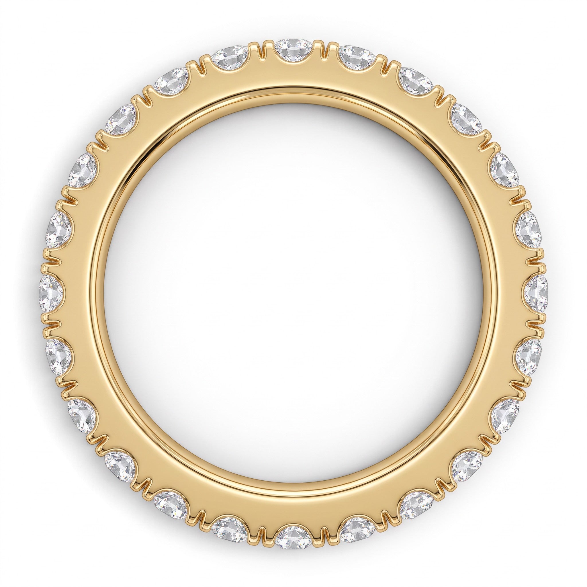 La Ronde® Diamond Eternity Band 1.8mm, 14K Gold