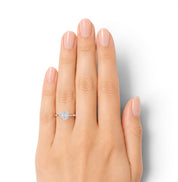 La Ronde® Bezel Solitaire 1ct Diamond Ring, Platinum