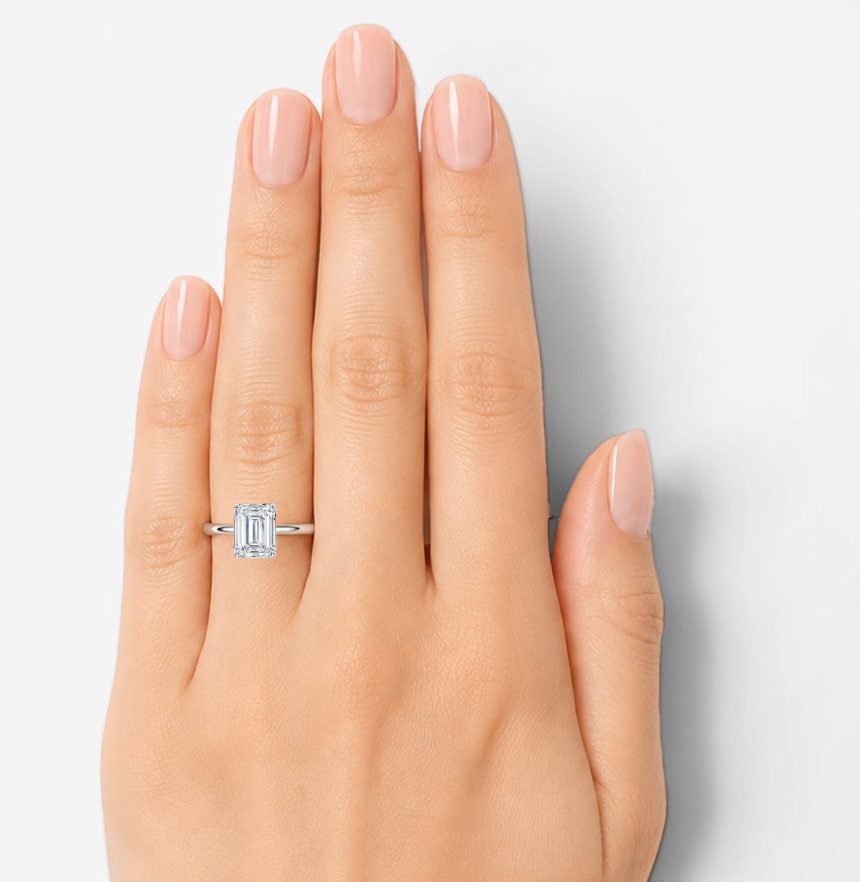 L'Emeraude® Solitaire 2ct Diamond Ring, Platinum