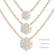 La Fleur® Diamond Pendant Necklace