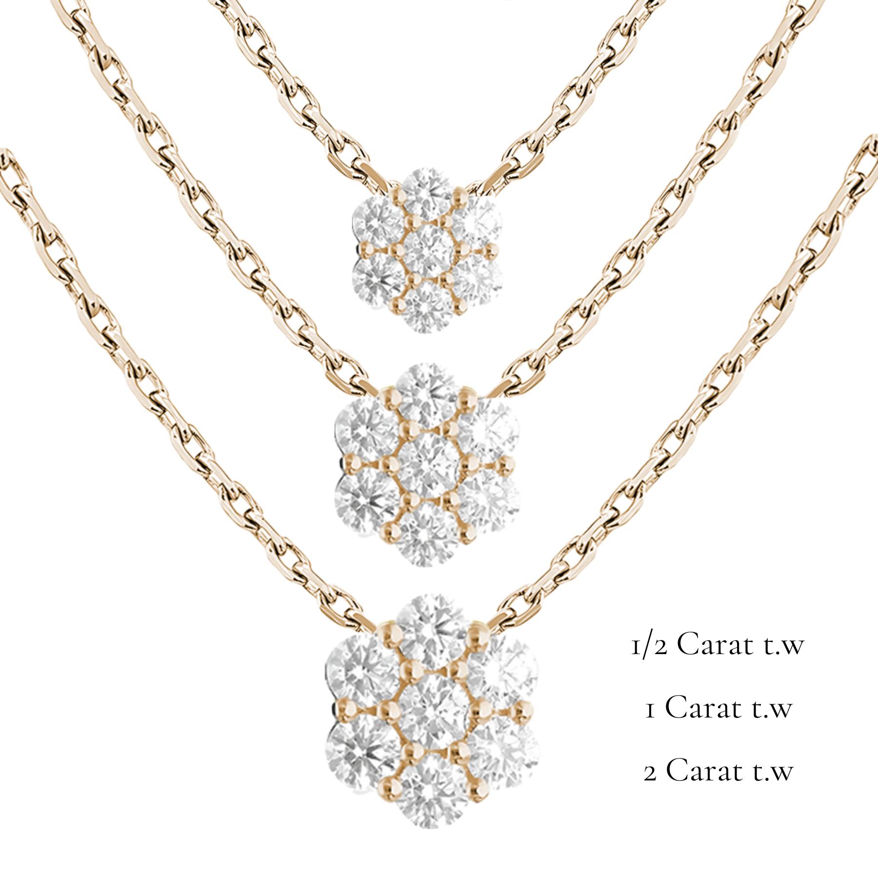 La Fleur® Diamond Pendant Necklace