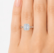 L'Emeraude® Bezel Solitaire 2ct Diamond Ring, Platinum