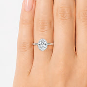 L'Ovale® Bezel Solitaire 2ct Diamond Ring, 14K Yellow Gold