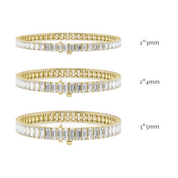 L'Emeraude® Diamond Tennis Bracelet 3*5mm