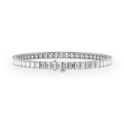L'Emeraude® Diamond Tennis Bracelet 2*3mm (platinum)