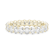 L'Ovale® Diamond Eternity Band 2x3mm