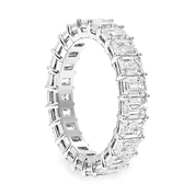L'Emeraude® Diamond Eternity Band 2x4mm