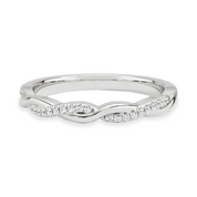 Waves Diamond Ring