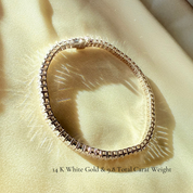 L'Emeraude® Diamond Tennis Bracelet 2*3mm