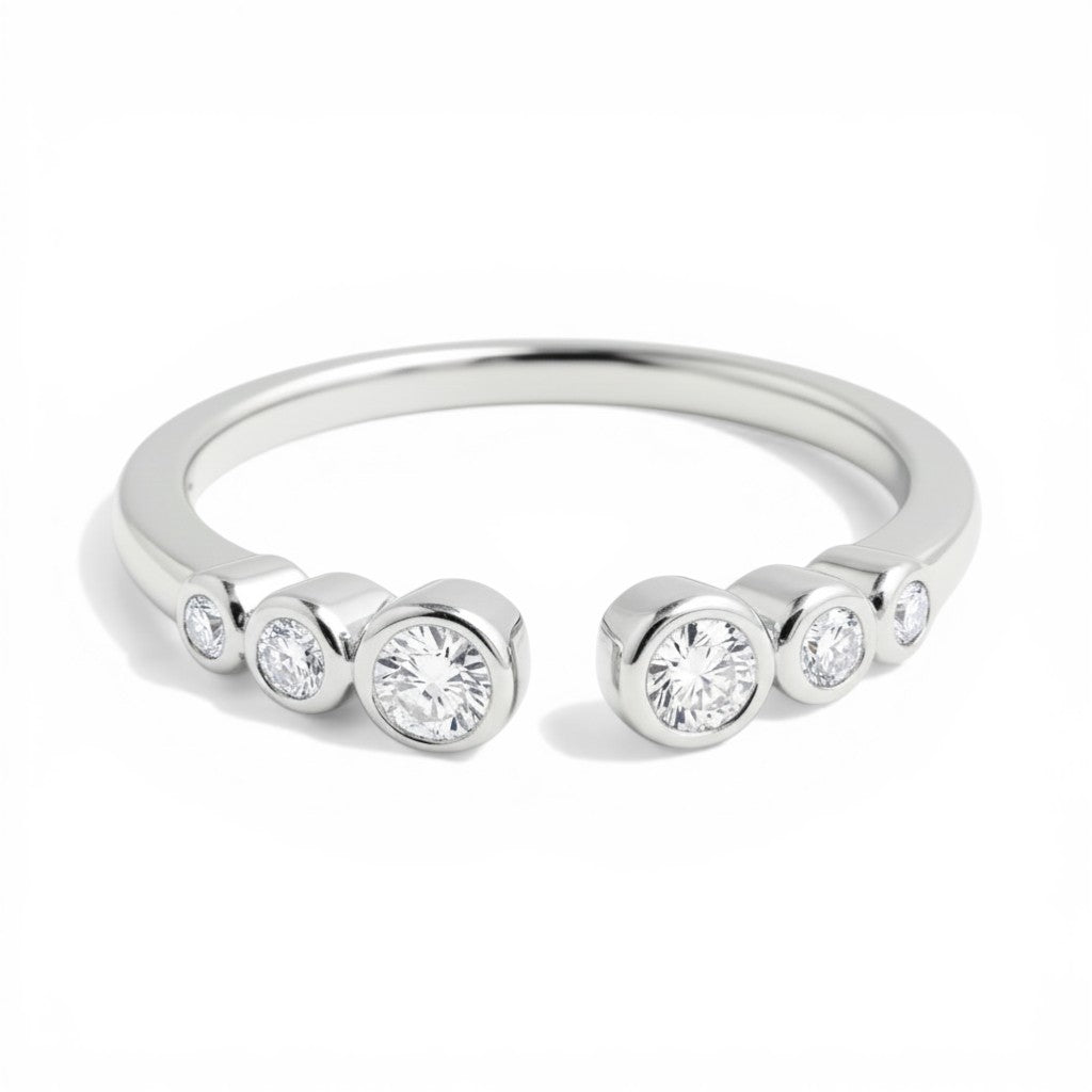 Celestial Diamond Band, Platinum