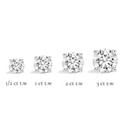 La Ronde® Diamond Stud Earrings, Platinum