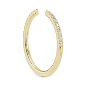 Open Petite Diamond Band