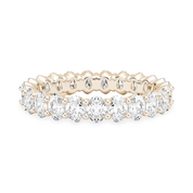 L'Ovale® Diamond Eternity Band 2x3mm