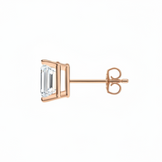 L'Emeraude® Diamond Stud Earrings, 14K Rose Gold