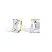 L'Emeraude® Diamond Stud Earrings, 14K Gold