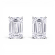 L'Emeraude® Diamond Stud Earrings, Platinum