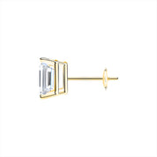 L'Emeraude® Diamond Stud Earrings, Gold Vermeil