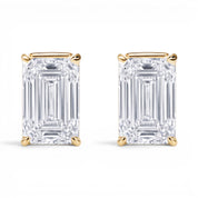 L'Emeraude® Diamond Stud Earrings, 14K Gold