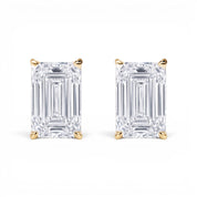 L'Emeraude® Diamond Stud Earrings, 14K Gold