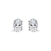 L'Ovale® Diamond Stud Earrings