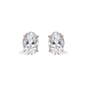 L'Ovale® Diamond Stud Earrings