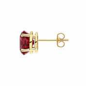 L'Ovale® Ruby Stud Earrings, 14K Gold