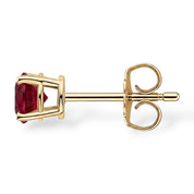 La Ronde® Ruby Stud Earrings, 14K Gold