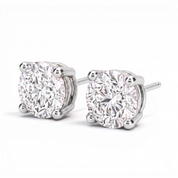 La Ronde® Diamond Stud Earrings, Platinum