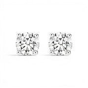 La Ronde® Diamond Stud Earrings, Platinum