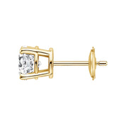 La Ronde® Diamond Stud Earrings, Gold Vermeil