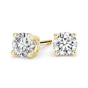La Ronde® Diamond Stud Earrings, 14K Gold