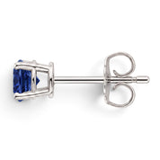 La Ronde® Sapphire Stud Earrings, Sterling Silver