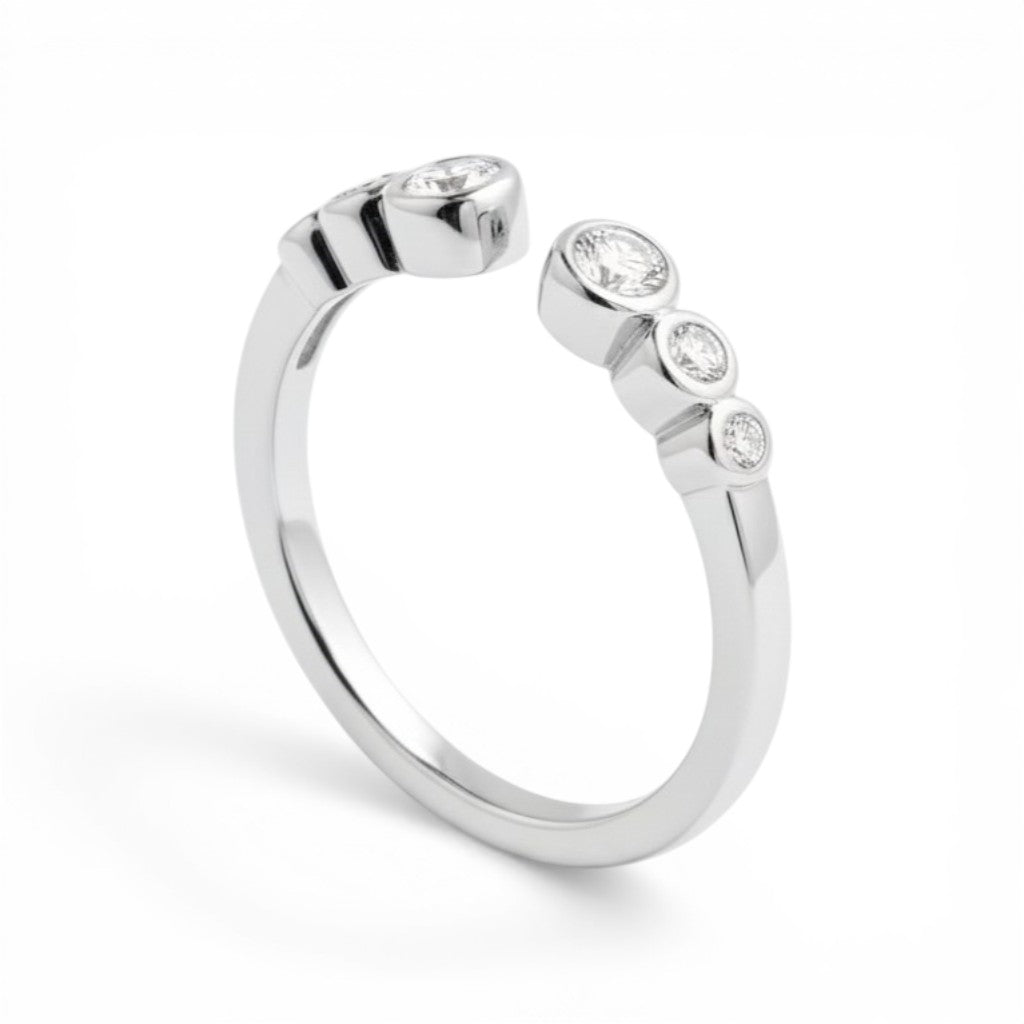 Celestial Diamond Band, Platinum