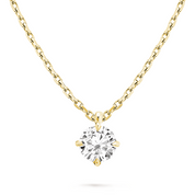 La Ronde® Diamond Pendant Necklace, Gold Vermeil