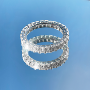 L'Emeraude® Diamond Eternity Band 3x5mm, 14K Gold