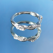 Waves Diamond Ring