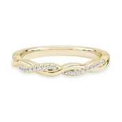 Waves Diamond Ring