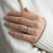 La Ronde® Diamond Eternity Band 2.3mm, 14K Rose Gold