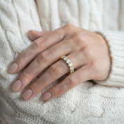 La Ronde® Diamond Eternity Band 3.75mm, 14K Rose Gold
