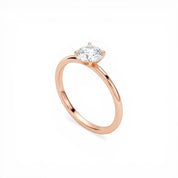 La Ronde® Solitaire 0.5ct Diamond Ring, 14K Rose Gold