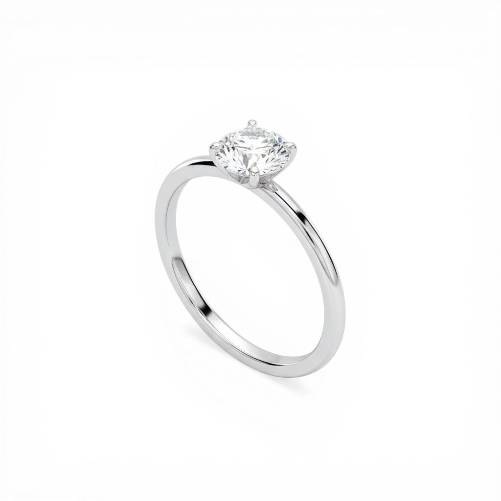 La Ronde® Solitaire 0.5ct Diamond Ring, Platinum