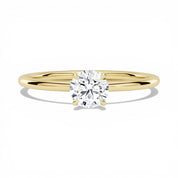 La Ronde® Solitaire 0.5ct Diamond Ring, 14K Yellow Gold