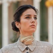 La Ronde® Diamond Stud Earrings, 14K White Gold