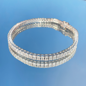 L'Emeraude® Diamond Tennis Bracelet 2*3mm