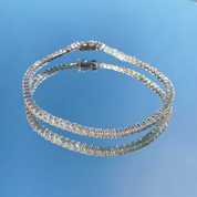 La Ronde® Diamond Tennis Bracelet 2mm, Platinum