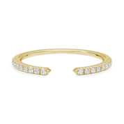 Open Petite Diamond Band