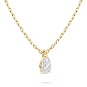 La Poire® Diamond Pendant Necklace, 14K Gold