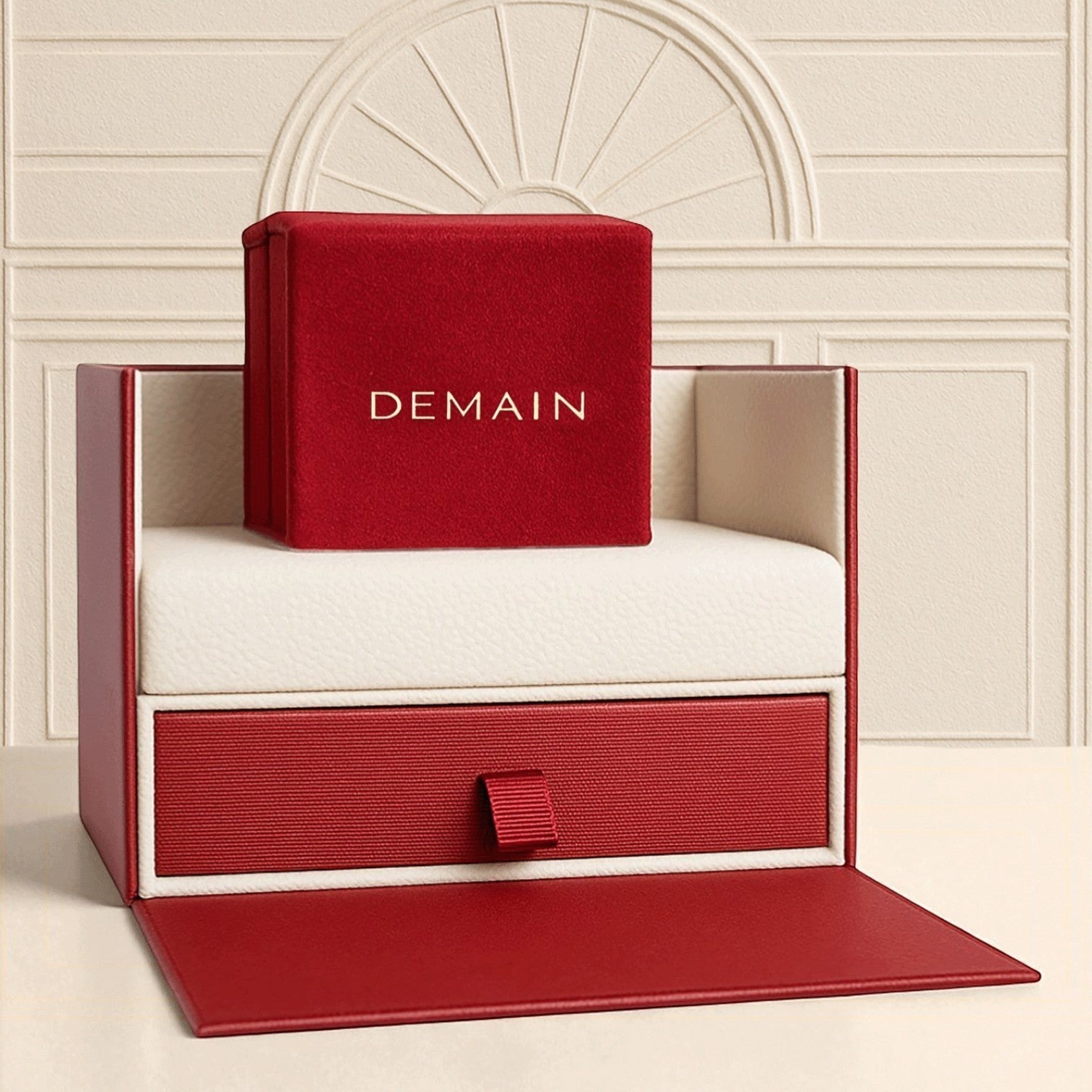 L'Ovale® Emerald Stud Earrings, 14K Rose Gold