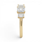 L'Emeraude® 3-Stones 0.5ct Diamond Ring, 14K Yellow Gold